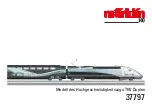 marklin TGV Duplex 37797 Manual preview