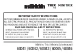 marklin Trix Minitrix 60041 Manual preview