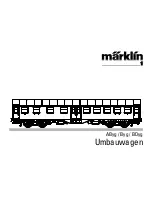 Предварительный просмотр 1 страницы marklin Umbauwagen User Manual