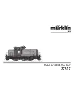 marklin V60 608 "Max Bogl" Manual preview