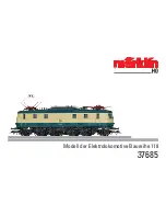 Preview for 1 page of Märklin 37685 Manual