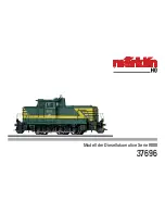 Märklin 37696 Manual предпросмотр