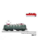 Märklin 39417 Manual предпросмотр