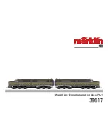 Предварительный просмотр 1 страницы Märklin 39617 Manual