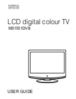 Marks & Spencer MS1551DVB User Manual предпросмотр