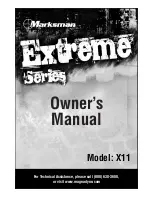 Marksman MARKSMAN X11 Owner'S Manual preview