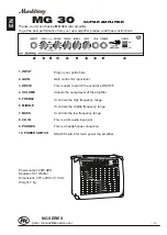 Preview for 4 page of Marktinez MG 20 User Manual