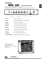 Preview for 5 page of Marktinez MG 20 User Manual