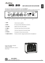 Preview for 7 page of Marktinez MG 20 User Manual