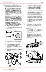 Preview for 61 page of Markusson RJ12 Owner'S Manual