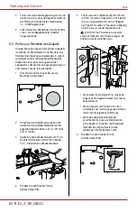 Preview for 62 page of Markusson RJ12 Owner'S Manual