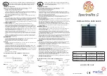 Marlec SpectraLite S Series Installation & User Manual preview