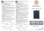 Marlec SpectraLite S Series Installation & User Manual предпросмотр