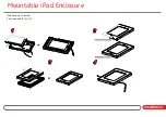 Предварительный просмотр 3 страницы Marler Haley Mountable iPad Enclosure Installation Manual