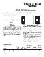 Marley 12003 Operating Instructions предпросмотр