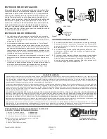 Preview for 4 page of Marley 202SLB Installation, Operation & Maintenance Instructions Manual