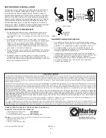 Preview for 6 page of Marley 202SLB Installation, Operation & Maintenance Instructions Manual