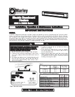 Marley 2500 & C2500 Series Installation, Operation & Maintenance Manual preview