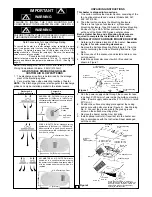 Предварительный просмотр 2 страницы Marley 542 Installation & Maintenance Instructions Manual