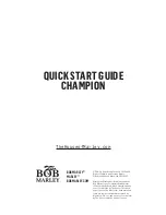 Preview for 10 page of Marley CHAMPION Quick Start Manual