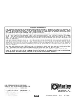 Предварительный просмотр 4 страницы Marley D Series Installation & Maintenance Instructions Manual