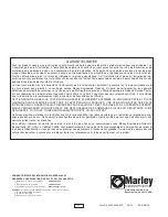 Предварительный просмотр 12 страницы Marley D Series Installation & Maintenance Instructions Manual