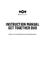 Marley GET TOGETHER DUO Instruction Manual предпросмотр