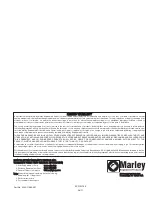 Предварительный просмотр 8 страницы Marley HTWH Series Instructions Manual