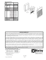 Предварительный просмотр 5 страницы Marley K404A Installation & Maintenance Instructions