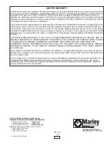 Preview for 4 page of Marley L series Installation & Maintenance Instructions