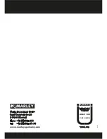 Preview for 40 page of Marley MEnV 180 Operating & Assembly Instructions