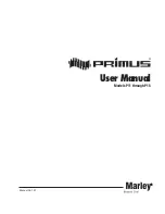 Marley Primus P11 User Manual предпросмотр