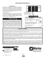 Preview for 8 page of Marley R1500 Installation & Maintenance Manual