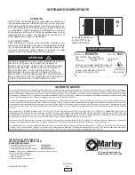 Preview for 12 page of Marley R1500 Installation & Maintenance Manual