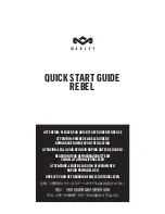 Marley REBEL Quick Start Manual preview