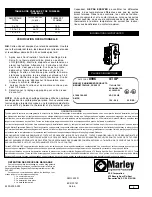 Preview for 30 page of Marley S Series Installation & Maintenance Instructions Manual