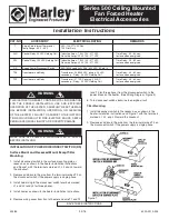 Marley Series 500 Installation Instructions Manual предпросмотр