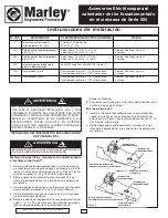 Предварительный просмотр 5 страницы Marley Series 500 Installation Instructions Manual