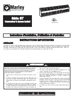 Preview for 12 page of Marley ST02125 Installation, Operation & Maintenance Instructions Manual