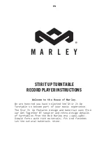 Marley Stir It Up Manual preview