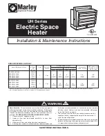 Marley UH Series Installation & Maintenance Instructions Manual предпросмотр