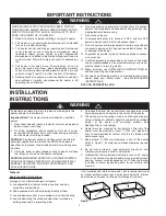 Preview for 2 page of Marley WD02112A Installation, Operation & Maintenance Instructions Manual