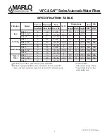 Preview for 2 page of Marlo Incorporated AFC Series Installation, Operation And Maintenance Manual