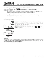 Preview for 10 page of Marlo Incorporated AFC Series Installation, Operation And Maintenance Manual