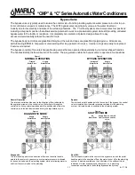 Preview for 11 page of Marlo Incorporated C Series Installation, Operation And Maintenance Manual