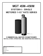 MARLO MGT 30M Installation, Operation And Maintenance Manual preview