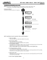 Preview for 20 page of MARLO MR M Series Installation, Operation And Maintenance Manual