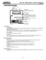 Preview for 23 page of MARLO MR M Series Installation, Operation And Maintenance Manual