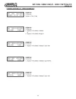 Preview for 25 page of MARLO MR M Series Installation, Operation And Maintenance Manual