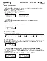 Preview for 34 page of MARLO MR M Series Installation, Operation And Maintenance Manual